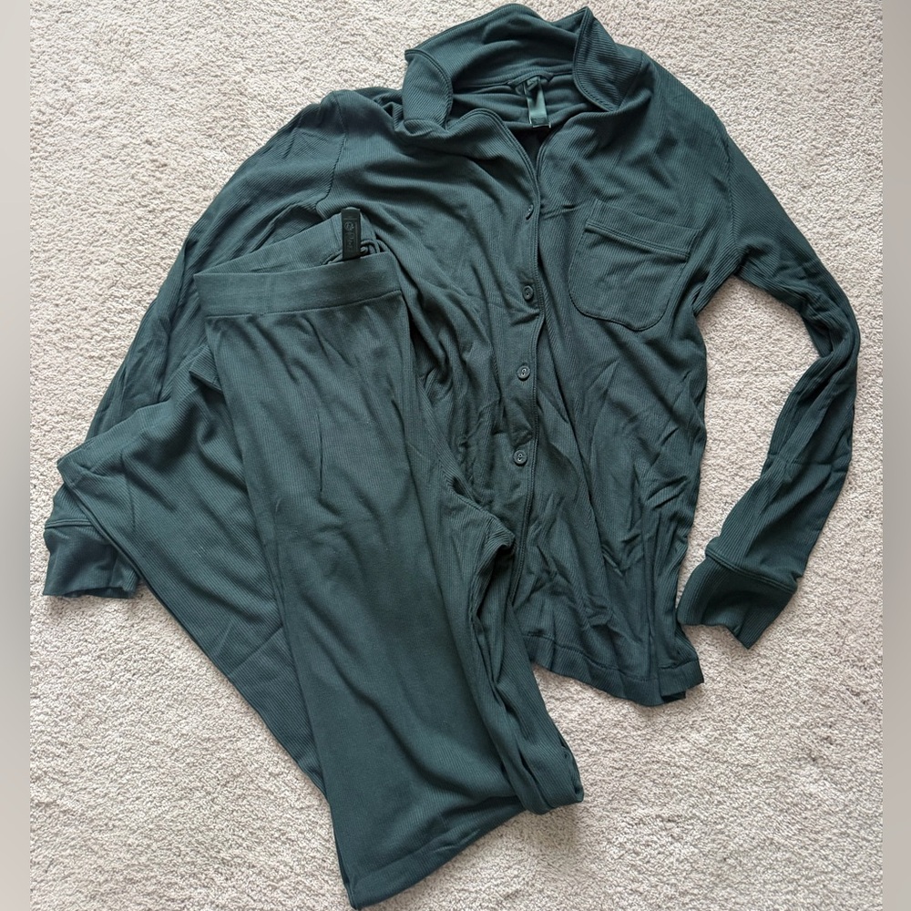 SKIMS Button-Up Pajama Set